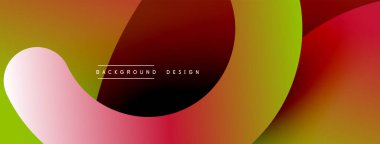 Soyut kesişen çizgiler ve eğimli geometrik arkaplan