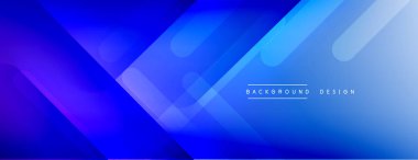 Dinamik çizgiler soyut arkaplan. Üç boyutlu gölge efektleri ve sıvı eğimleri. Modern çakışma biçimleri