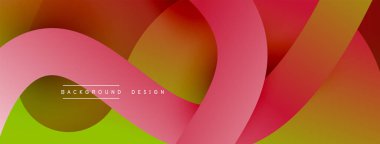 Soyut kesişen çizgiler ve eğimli geometrik arkaplan