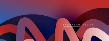 Soyut kesişen çizgiler ve eğimli geometrik arkaplan