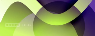 Soyut kesişen çizgiler ve eğimli geometrik arkaplan