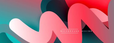 Soyut kesişen çizgiler ve eğimli geometrik arkaplan