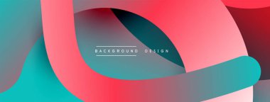 Soyut kesişen çizgiler ve eğimli geometrik arkaplan