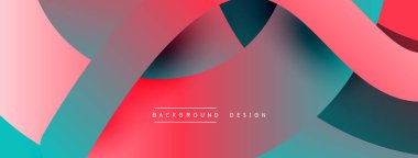 Soyut kesişen çizgiler ve eğimli geometrik arkaplan