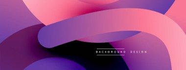 Soyut kesişen çizgiler ve eğimli geometrik arkaplan