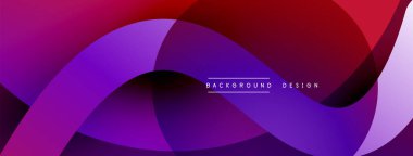 Soyut kesişen çizgiler ve eğimli geometrik arkaplan