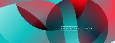 Soyut kesişen çizgiler ve eğimli geometrik arkaplan