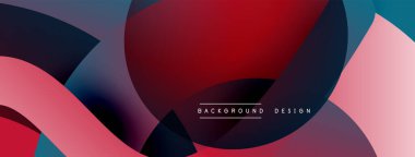 Soyut kesişen çizgiler ve eğimli geometrik arkaplan