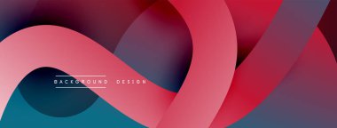 Soyut kesişen çizgiler ve eğimli geometrik arkaplan