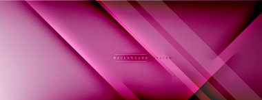 Soyut arkaplan - çizgiler ışık ve gölgelerle oluşturuldu. Teknoloji ya da iş dijital şablonu. Dinamik arkaplan ile basit akışkan renk gradyanı