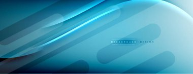 Soyut arkaplan - çizgiler ışık ve gölgelerle oluşturuldu. Teknoloji ya da iş dijital şablonu. Dinamik arkaplan ile basit akışkan renk gradyanı