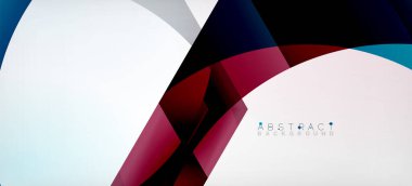 Şeffaf altıgenler geometrik şekiller soyut arkaplan