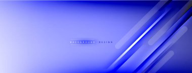 Soyut arkaplan - çizgiler ışık ve gölgelerle oluşturuldu. Teknoloji ya da iş dijital şablonu. Dinamik arkaplan ile basit akışkan renk gradyanı