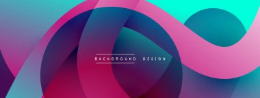 Soyut kesişen çizgiler ve eğimli geometrik arkaplan