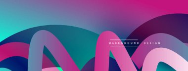 Soyut kesişen çizgiler ve eğimli geometrik arkaplan