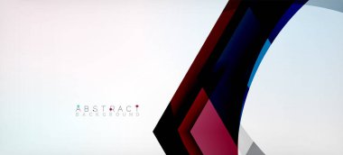 Şeffaf altıgenler geometrik şekiller soyut arkaplan