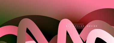 Soyut kesişen çizgiler ve eğimli geometrik arkaplan