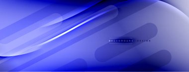 Soyut arkaplan - çizgiler ışık ve gölgelerle oluşturuldu. Teknoloji ya da iş dijital şablonu. Dinamik arkaplan ile basit akışkan renk gradyanı