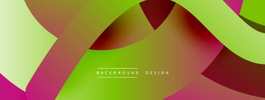 Soyut kesişen çizgiler ve eğimli geometrik arkaplan