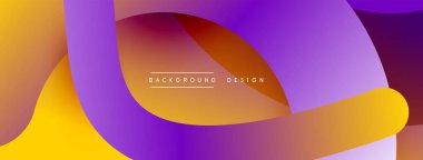 Soyut kesişen çizgiler ve eğimli geometrik arkaplan