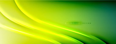 Soyut arkaplan - çizgiler ışık ve gölgelerle oluşturuldu. Teknoloji ya da iş dijital şablonu. Dinamik arkaplan ile basit akışkan renk gradyanı