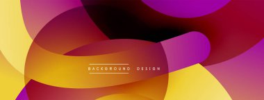 Soyut kesişen çizgiler ve eğimli geometrik arkaplan