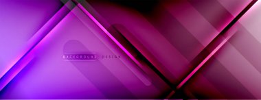 Soyut arkaplan. Parlak eğimli arkaplanda gölge çizgileri.