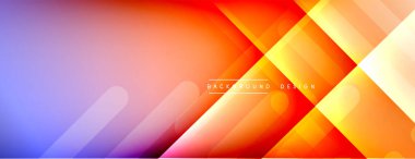 Dinamik çizgiler soyut arkaplan. Üç boyutlu gölge efektleri ve sıvı eğimleri. Modern çakışma biçimleri