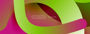 Soyut kesişen çizgiler ve eğimli geometrik arkaplan