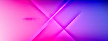 Soyut arkaplan - çizgiler ışık ve gölgelerle oluşturuldu. Teknoloji ya da iş dijital şablonu. Dinamik arkaplan ile basit akışkan renk gradyanı