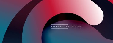 Soyut kesişen çizgiler ve eğimli geometrik arkaplan