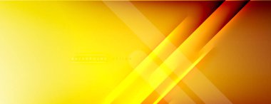 Soyut arkaplan - çizgiler ışık ve gölgelerle oluşturuldu. Teknoloji ya da iş dijital şablonu. Dinamik arkaplan ile basit akışkan renk gradyanı