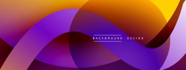 Soyut kesişen çizgiler ve eğimli geometrik arkaplan