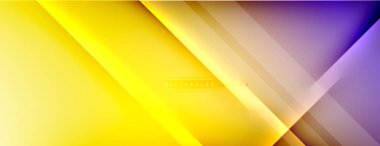 Soyut arkaplan - çizgiler ışık ve gölgelerle oluşturuldu. Teknoloji ya da iş dijital şablonu. Dinamik arkaplan ile basit akışkan renk gradyanı