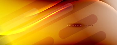 Soyut arkaplan - çizgiler ışık ve gölgelerle oluşturuldu. Teknoloji ya da iş dijital şablonu. Dinamik arkaplan ile basit akışkan renk gradyanı