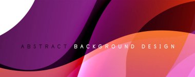 Dinamik dalga çizgisi efektli basit akışkan renk gradyan soyut arka plan. Duvar Kağıdı, Sancak, Arkaplan, Kart, Kitap İllüstrasyonu, İniş Sayfası