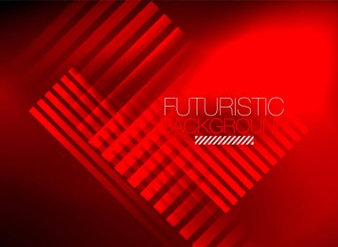 Parlak neon rengi tekno soyut arkaplan, koyu arkaplanda parlak neon çizgiler