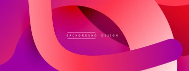 Soyut kesişen çizgiler ve eğimli geometrik arkaplan