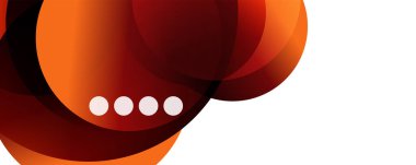 Akışkan eğimler, girdaplar ve daireler. Parlak renk çizgileri. Duvar Kağıdı, Sancak, Arkaplan, İniş Sayfası için Vektör İllüstrasyonu