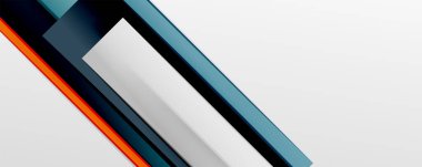 İş veya teknoloji sunumu, İnternet posteri veya web broşürü kapağı, duvar kağıdı kapağı için renk soyut geometrik arkaplan