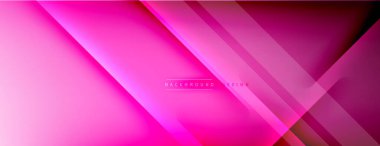 Soyut arkaplan - çizgiler ışık ve gölgelerle oluşturuldu. Teknoloji ya da iş dijital şablonu. Dinamik arkaplan ile basit akışkan renk gradyanı