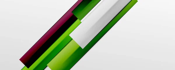 Fond de lignes multicolores. Modèle de conception pour les présentations commerciales ou technologiques, les affiches sur Internet ou les couvertures de brochures Web — Image vectorielle