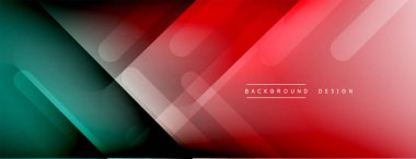 Dinamik çizgiler soyut arkaplan. Üç boyutlu gölge efektleri ve sıvı eğimleri. Modern çakışma biçimleri