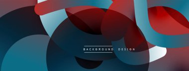 Soyut kesişen çizgiler ve eğimli geometrik arkaplan