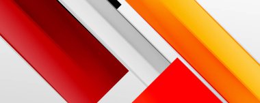 İş veya teknoloji sunumu, İnternet posteri veya web broşürü kapağı, duvar kağıdı kapağı için renk soyut geometrik arkaplan