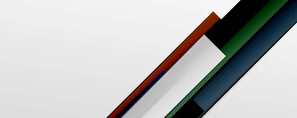 Fond de lignes multicolores. Modèle de conception pour les présentations commerciales ou technologiques, les affiches sur Internet ou les couvertures de brochures Web — Image vectorielle