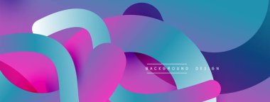 Soyut kesişen çizgiler ve eğimli geometrik arkaplan