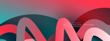 Soyut kesişen çizgiler ve eğimli geometrik arkaplan