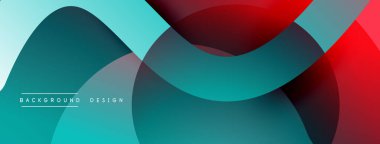 Soyut kesişen çizgiler ve eğimli geometrik arkaplan