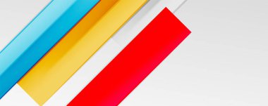 Çok renkli satır arkaplanı. İş veya teknoloji sunumları, İnternet posterleri veya web broşürü kapakları için tasarım şablonu